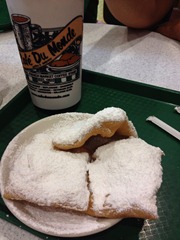 Beignets at Cafe Du Monde